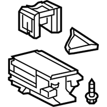 Lexus 58803-0E010-E0 Console Cup Holder Box Sub-Assembly