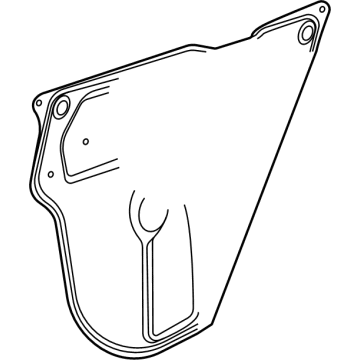GM 42485194 Water Deflector