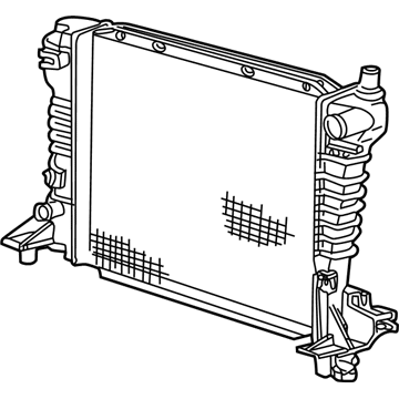 Ford H2MZ-8005-AA Radiator