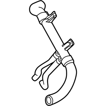 Ford 3W4Z-8286-DB Lower Hose