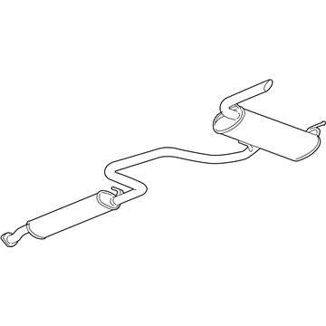 GM 25908494 Muffler & Pipe