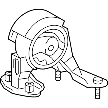 Lexus 12371-37360 INSULATOR, Engine Mounting