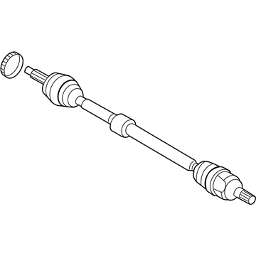 Kia 495002K670SJ Shaft Assembly-Drive, LH