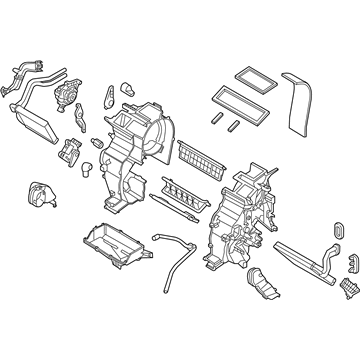 Kia 972001W020 Heater Complete