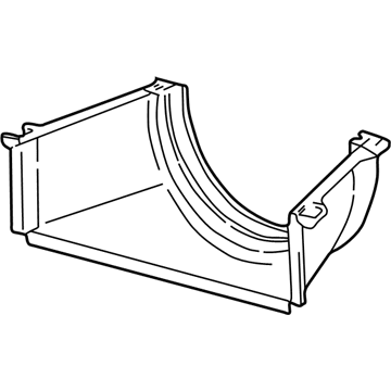 GM 15678801 Shroud-Radiator Fan Lower