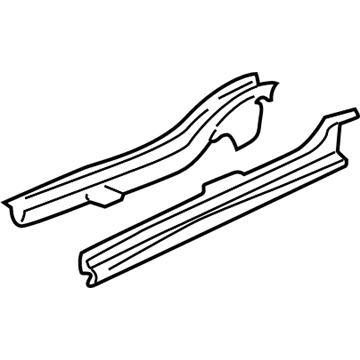Honda 65160-SKV-A01ZZ Frame Sub, L. FR. Floor