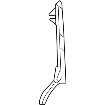 Honda 73335-TF7-003 Garnish Assy., R. FR. Corner Windshield