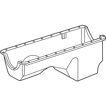 Ford F4TZ-6675-AAA Oil Pan