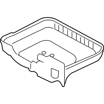 Ford YL8Z-10732-AA Battery Tray