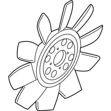 Ford 4L2Z-8600-AA Fan Blade