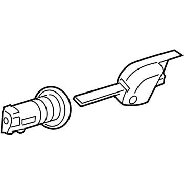 GM 92281678 Lock Cylinder