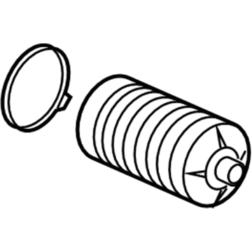 Acura 53492-TY2-A01 Dust Seal Set, Tie Rod