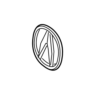 Acura 75701-T3R-A01 EMBLEM, A-MARK (100)