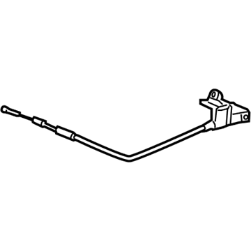Honda 82621-TA0-013 Cable, RR. Seat