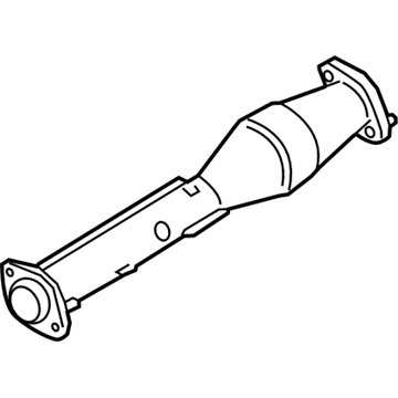 Infiniti 200A0-6GW0E Tube-Exhaust, Front W/Catalyst Converter