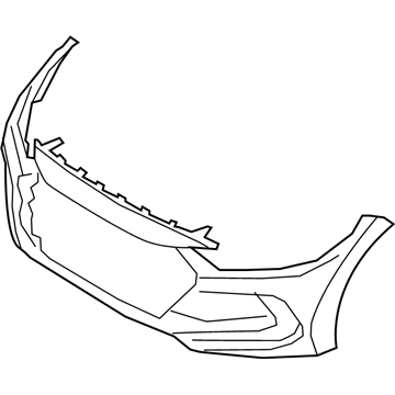 Hyundai 86510-F2000 Front Bumper Cover Assembly