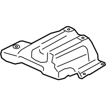 BMW 51-48-8-060-069 TUNNEL HEAT INSULATOR