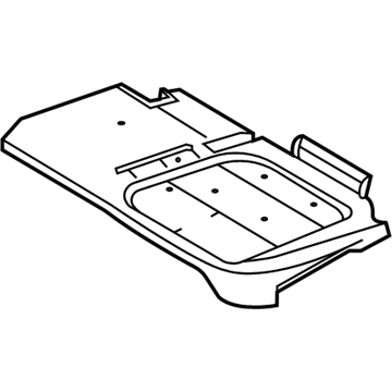 Ford LJ6Z-7863841-E PAD - REAR SEAT CUSHION