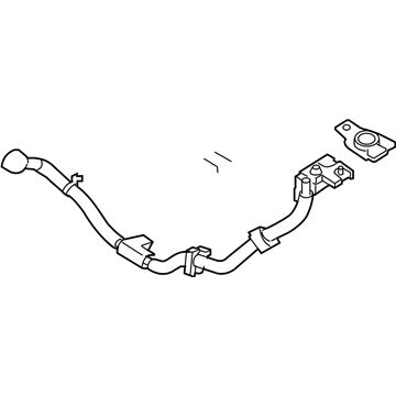 Nissan 24110-9AA0A Cable Assembly-Battery To STARTOR Motor