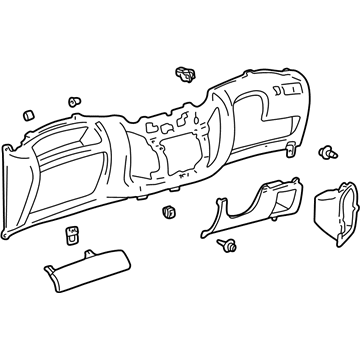 Toyota 55303-52902-B0 Column Filler