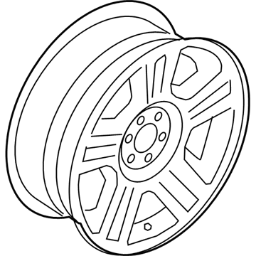 Ford 7L3Z-1007-A Wheel