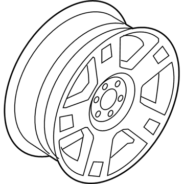 Ford 4L3Z-1007-CA Wheel