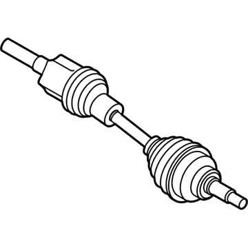 Ford GN1Z-3B437-Q Axle Assembly