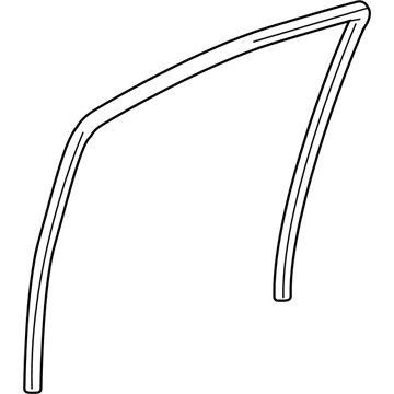 Toyota 68141-0D160 Run Weatherstrip