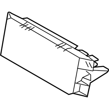 BMW 64-11-9-116-489 Control Unit, A/C, 3Rd Seat Row