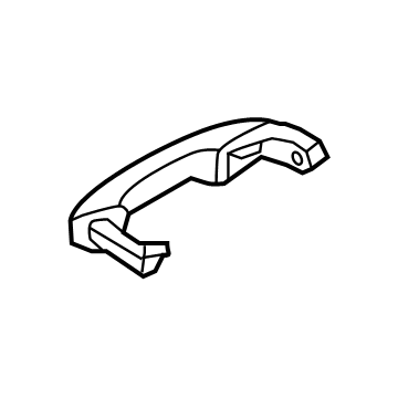 Ford FB5Z-7822404-GA Handle, Outside