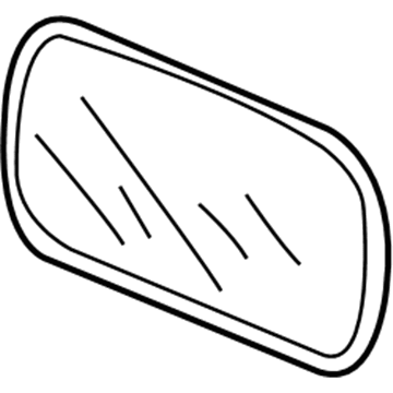 Acura 76253-S6M-A21 Mirror Sub-Assembly, Driver Side