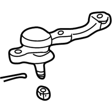 Lexus 43340-39415 Front Lower Suspension Ball Joint Assembly, Left