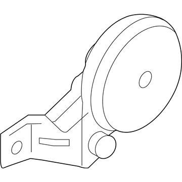 Hyundai 96630-2W000 Horn Assembly-Burglar Alarm