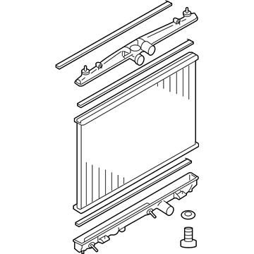 Nissan 21410-1FD5A Radiator Assy