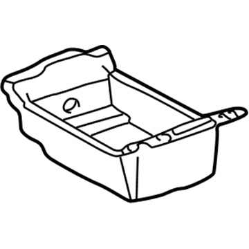 Lexus 58912-30190 Box, Rear Console, Lower