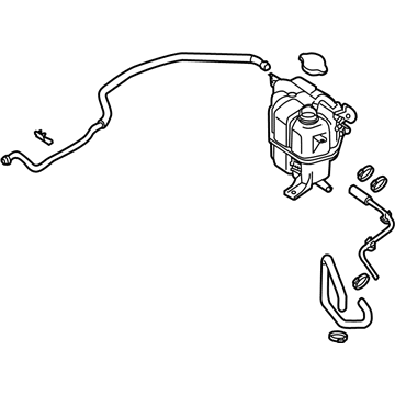 Nissan 21710-EA01A Tank Assy-Reserve