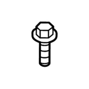 Nissan 081B7-2252A Bolt-FLG, Hex Pp Type
