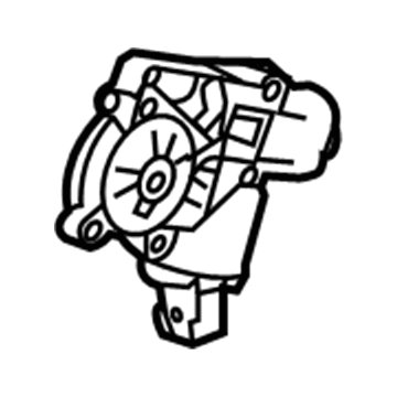 GM 22921493 Window Motor