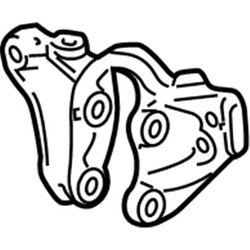 Honda 50520-TP7-A00 Bracket B, RR. Differential Mounting