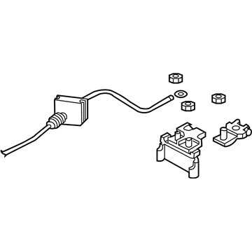 Nissan 24105-EV00A Cable Assy-Battery To Starter Motor