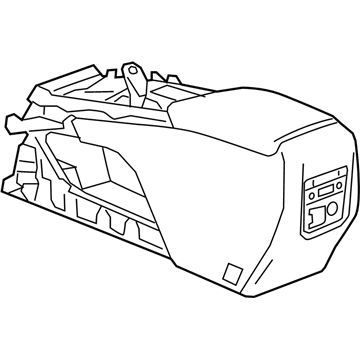 GM 84609615 Console Assembly