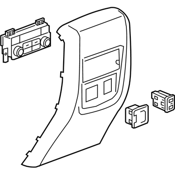 GM 84299272 Rear Panel Assembly