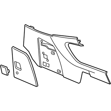 GM 84725616 Front Panel