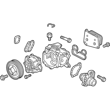 GM 55493558 Water Pump Assembly