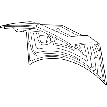 GM 20838972 Trunk Lid