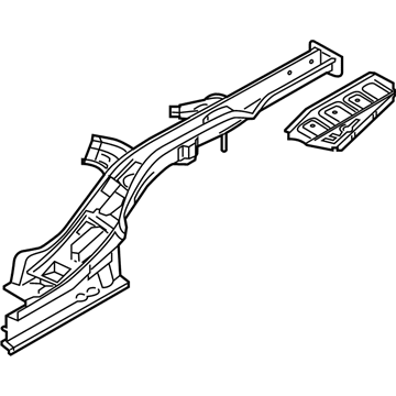 Kia 65710D5000 Member Assembly-Rear Floor