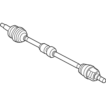 Hyundai 49501-H9300 Shaft Assembly-Drive, RH