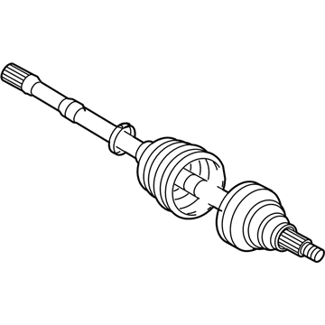 GM 19183734 Clamp, Rear Wheel Drive Shaft Cv Joint Boot Inner