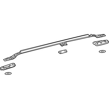 Toyota 63408-60100-C0 Side Rail Assembly