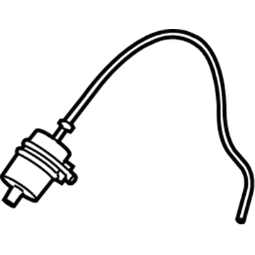 BMW 37-20-6-769-083 Vent Pipe